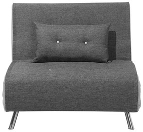 Sofá-cama cinzento escuro FARRIS Beliani