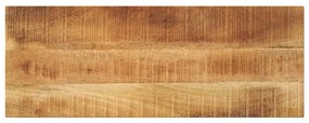 vidaXL Tampo de mesa retangular 80x30x2,5 cm mangueira áspera maciça