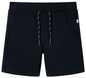 Calções de criança com cordão azul-escuro 140