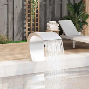 Fonte Lart para Piscina em Inox - Design Moderno