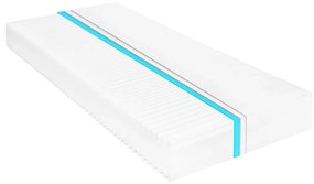 282800 vidaXL Colchão 140x200 cm 7 zonas espuma PU 16 cm H2 H3