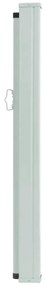 Toldo lateral retrátil para pátio 170x300 cm creme