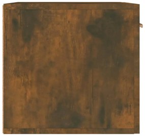 Armário parede 60x36,5x35 cm derivados madeira carvalho fumado