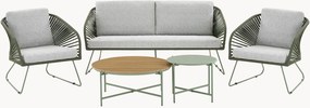 Conjunto lounge de jardim Novella, conjunto de 5