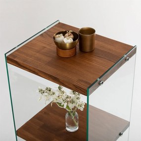 Estante Aqua – Natural – 40 cm Largura x 120 cm Altura x 35 cm Profund