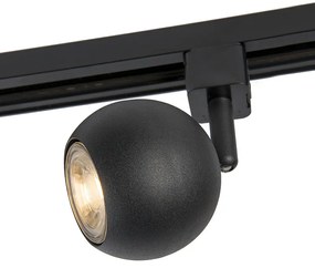 Projetores de calha preto monofásico - Gissi Moderno