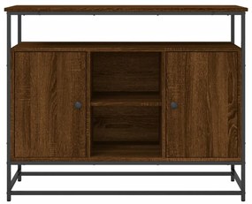 Aparador 100x35x80 cm derivados de madeira carvalho castanho