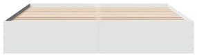 Estrutura de cama 200x200 cm derivados de madeira branco