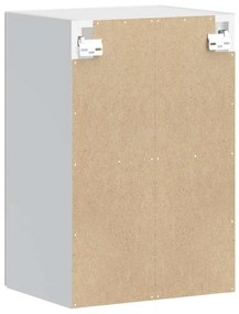 Armário de parede de cozinha com porta de vidro Porto branco