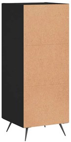 Aparador 34,5x34x90 cm derivados de madeira preto