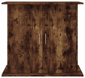 Suporte de aquário 81x36x73 cm deriv. madeira carvalho fumado