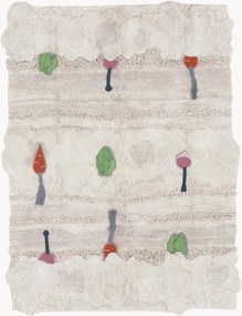 Tapete infantil lavável artesanal em algodão Veggie