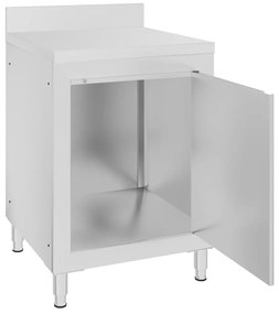 Armários de cozinha comerciais 2 pcs aço inoxidável