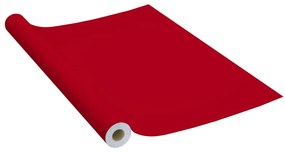 Autocolante para móveis 2 pcs 500x90 cm PVC vermelho