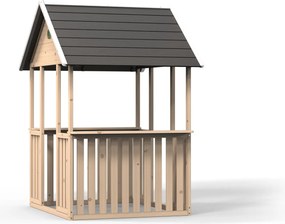 Casa de brincar para crianças Panorama 100 madeira natural