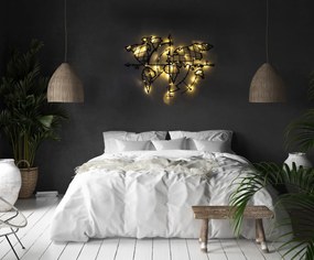Acessório Decorativo de Parede Mt-04 – Preto – 65 x 95 cm