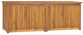 Caixa para jardim 150x50x55 cm madeira de teca maciça