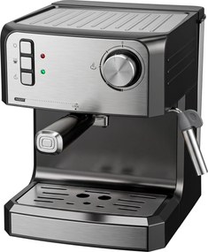 HOMCOM Máquina de Espresso, máquina de café 20 bar com bico vaporizador, reservatório de 1,6 L, Preto | Aosom Portugal
