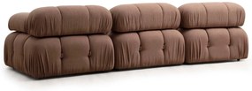 Sofá de 1 Lugar Bubble – Castanho – 95x95x75 cm