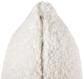 Sofá de 3 lugares em tecido bouclé branco GRANNA Beliani