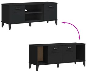 Sapateira VIKEN 106x35x45 cm derivados de madeira preto