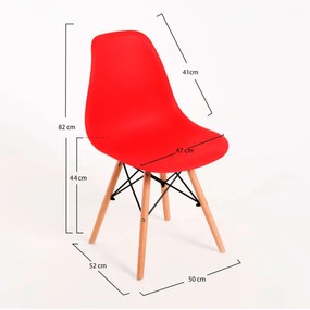 Cadeira Tower Basic - Vermelho