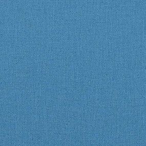 Almofadão p/ banco jardim 180x50x7 cm mesclado tecido azul