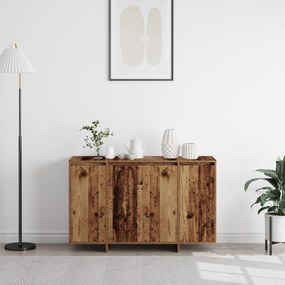 Aparador Castanho Madeira velha Madeira 120 x 41 x 75 cm Aparador