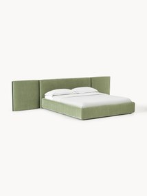 Upholstered Bed Otis with Foldable Headboard