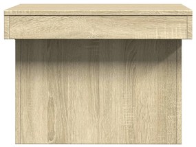 Mesa de centro 80x55x40 derivados de madeira carvalho sonoma