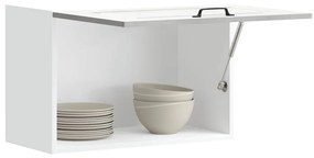 vidaXL Armário de parede cozinha Kalmar betão madeira projetada cinza