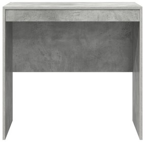 Mesa Betão Cinza 80x50x76 cm Madeira engenheirada