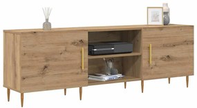 Gabinete para TV carvalho artisiano 150 x 30 x 50 cm