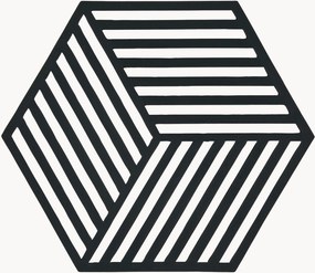 Bases para copos em silicone Hexagon, conjunto de 6