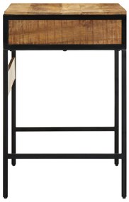 Mesa 80x50x75 cm Madeira Sólida de Manga Crua