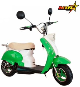MINI VESPA ELECTRICA INFANTIL 250W VERDE