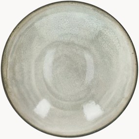 Pratos de sopa em porcelana Raku, conjunto de 6