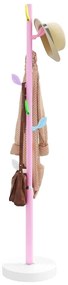Bengaleiro 172 cm ferro revestido a pó rosa