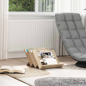vidaXL Estante de Revistas Carvalho Sonoma 53 x 40 x 28,5 cm