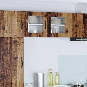 vidaXL Armário de Cozinha 2 pcs Madeira antiga 40 x 31 x 40 cm
