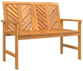 Conjunto de Lounge para Jardim de 3 Peças Madeira Sólida de Acácia