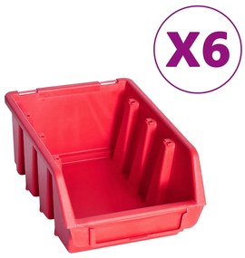 39 pcs kit caixas arrumação com painéis parede vermelho e preto