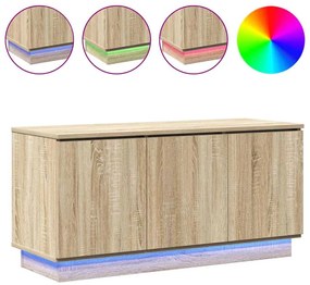 Cabinet de TV Carvalho Sonoma 100x38x49 cm Madeira de Engenharia
