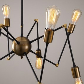 Candeeiro Chandelier Harput – Preto – Diâmetro 78 cm x Altura 80 cm