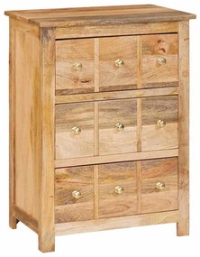 Buffets &amp; Aparadores com gaveta Castanho 55 x 35 x 75 cm