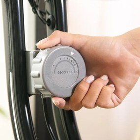 Bicicleta estática ergométrica dobrável DrumFit X-Bike Neo Pro com encosto. Ecrã LCD. Resistência magnética variável. Selim confortável com encosto e