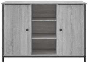 Aparador 100x35x70 cm derivados de madeira cinzento sonoma