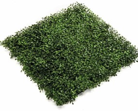 414491 Emerald Tapete de buxo/relva artificial 4 pcs verde 50x50 cm 417980