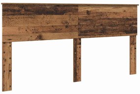 vidaXL Cabeceira Madeira Antiga 180 cm Madeira processada