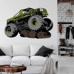 Autocolante de parede - Monster Car!